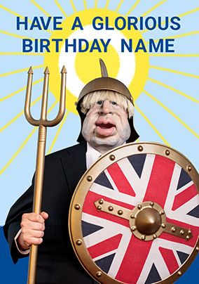 Glorious Birthday Personalised Card