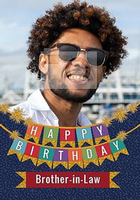 Tap to view Happy Birthday Brother-in-Law Photo Card