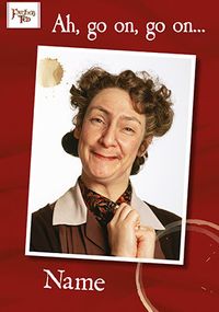 Father Ted - Ah Go On Personalised Birthday Card