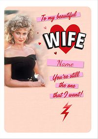 Tap to view Grease Wife personalised Birthday Card