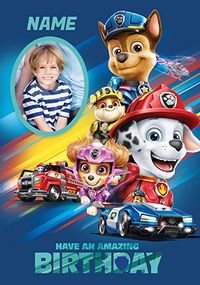 Tap to view Paw Patrol Movie - Amazing Birthday Photo Card