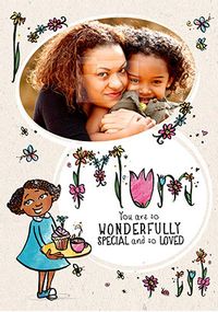 Tap to view Special and Loved Photo Mum Birthday Card