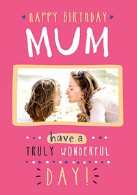 Tap to view Mum Photo Birthday Card