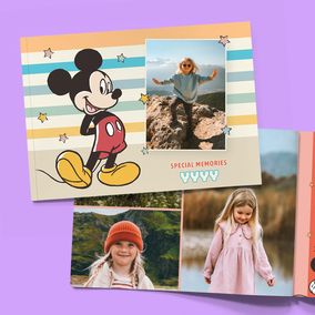 Tap to view A5 Soft Cover Disney Mickey and Friends Photo Book