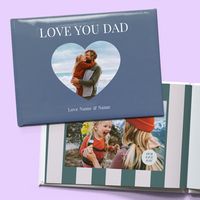 Tap to view Love You Dad A4 Hard Cover Photo Book