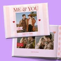 Tap to view Me & You A4 Hard Cover Photo Book