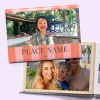 Tap to view Holiday Travels Photo Book A4 Hard Cover