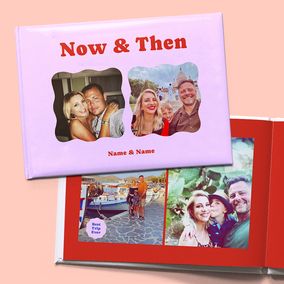 Tap to view Now & Then Memories Photo Book A4 Hard Cover