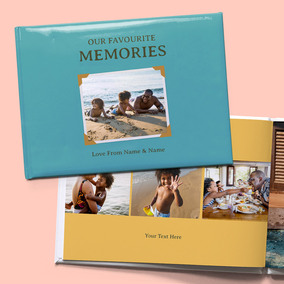 Dad Favourite Memories A4 Hard Cover Photo Book