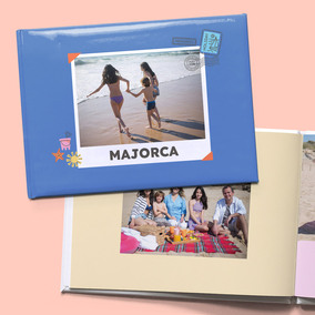 Summer Holidays Photo Book A4 Hard Cover