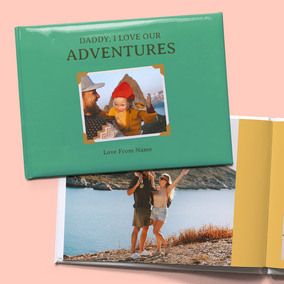 Tap to view Dad-ventures A5 Hard Cover Photo Book