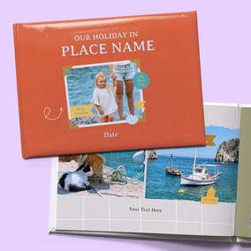 Tap to view Our Holiday Photo Book A5 Hard Cover