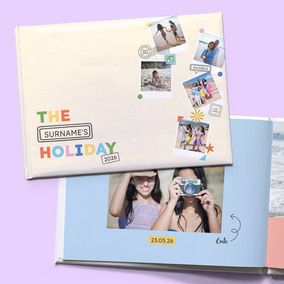 Tap to view Summer Holidays Photo Book A5 Hard Cover