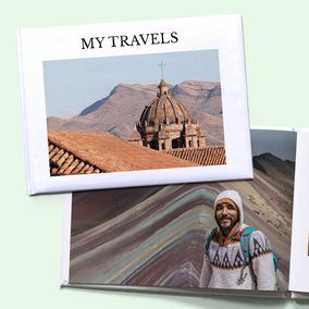Tap to view Holiday Photo Book A4 Hard Cover