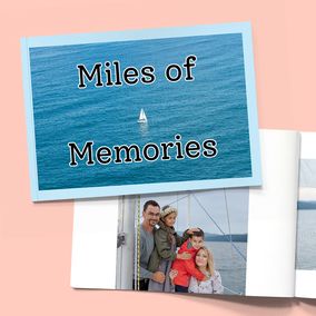 Tap to view Holiday A4 Soft Cover Landscape Photo Book