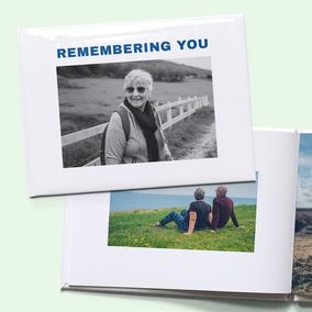 Tap to view Memorial Photo Book A4 Hard Cover