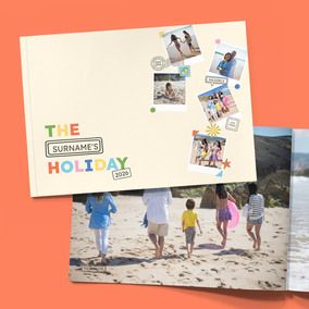 Tap to view Family Holiday Photo Book A4 Soft Cover