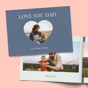 Tap to view Love You Dad A5 Soft Cover Photo Book