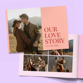 Tap to view Anniversary Photo Book A5 Soft Cover