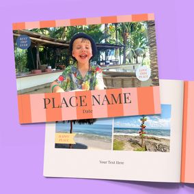 Tap to view Holiday Travels Photo Book A5 Soft Cover