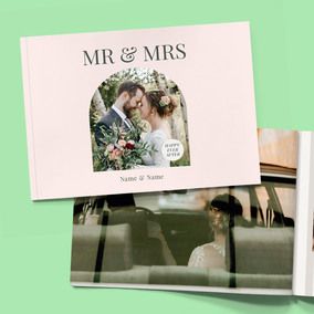 Tap to view Mr & Mrs A5 Soft Cover Photo Book