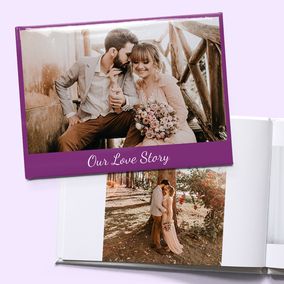 Tap to view Wedding Photo Book A4 Hard Cover