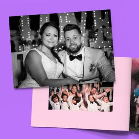 Tap to view Wedding A5 Soft Cover Landscape Photo Book