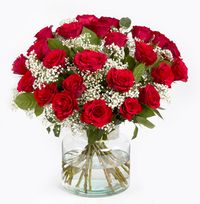 Two Dozen Red Rose Bouquet