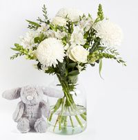 Tap to view New Baby Bouquet & Bunny Gift Set