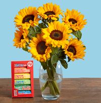 The British Sunflower with Tony's Chocolonely Rainbow Gift Set