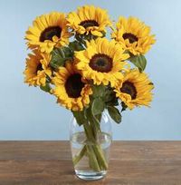 The British Sunflower Bouquet