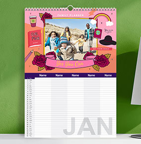 family calendars funky pigeon
