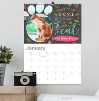 Personalised Cat Calendar - Photo Upload