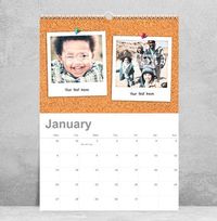 Tap to view Polaroid Noticeboard Photo Collage Calendar