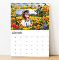 Seasonal Background Personalised Photo Calendar