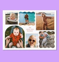 Tap to view Love You Mummy Multi Photo Canvas