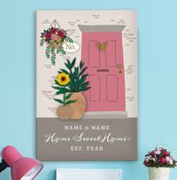 Tap to view Home Sweet Home - Portrait Canvas Print