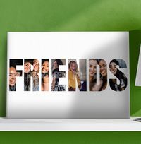Multi Photo Friends Canvas - Landscape