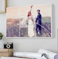 Tap to view Landscape Split Photo Canvas Print