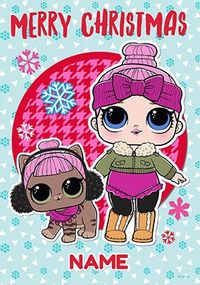 Tap to view LOL Dolls Personalised Christmas Card
