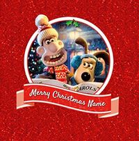 Tap to view Wallace and Gromit Personalised Christmas Card