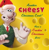 Wallace and Gromit Cheesey Christmas Card