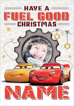 Cars Fuel Good Photo Christmas Card