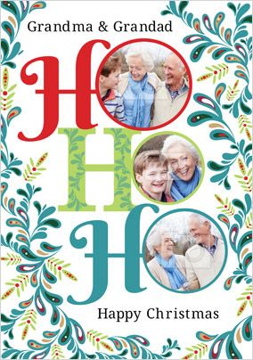 Folklore - Grandma & Grandad Christmas Card