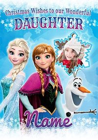 Tap to view Frozen Daughter Photo Christmas Card