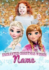Tap to view Elsa and Anna Photo Christmas Card