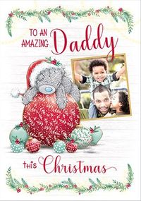 Me To You - Amazing Daddy Photo Christmas Card