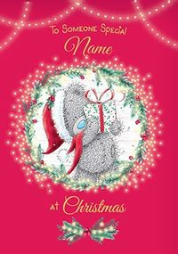 Me To You - Someone Special Personalised Christmas Card