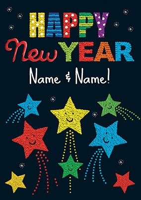 buy happy new year cards for 2018 funky pigeon happy new year photo cards