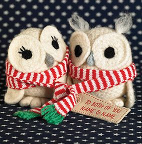 Born to Stitch Christmas Card - To Both of You at Christmas
